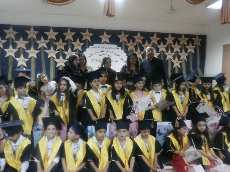 حفل تخريج الفوج الحادي عشر من طلبة التمهيدي لروضة الحياة في جنين